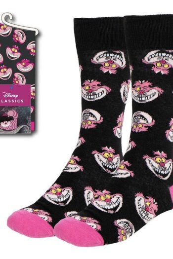 Disney Socks Alice in Wonderland Cheshire Cat Faces 36-43