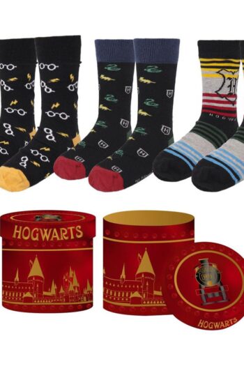 Harry Potter Socks 3-Pack Hogwarts 8-45