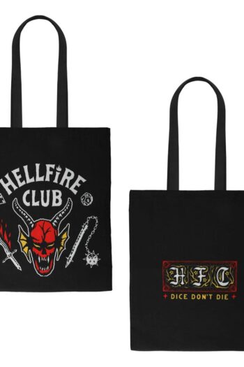 Stranger Things Tote Bag Hellfire Club