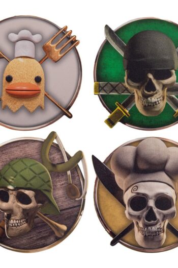 One Piece Coaster 4-Pack Characters #2