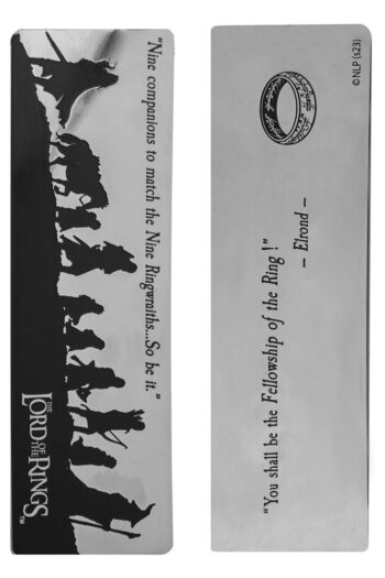 Lord of the Rings Bookmark Fellowship of the Ring 14 x 4 cm