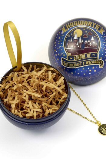 Harry Potter tree ornament with Necklace Hogwarts School of Witchcraft and Wizardry