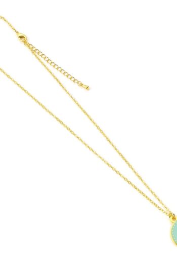 Pusheen Pendant & Necklace Blue Pizza