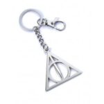 Harry Potter Keychain Deathly Hallows (silver plated)