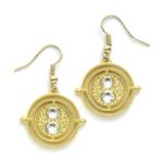 Harry Potter Earrings Time Turner (gold plated)