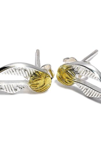 Harry Potter Earrings Golden Snitch (silver plated)