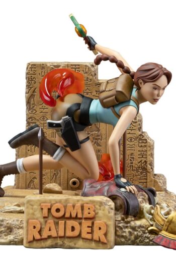 Tomb Raider 1996 PVC Statue Lara Croft Classic Era 17 cm