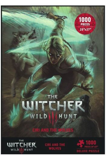 Witcher 3 Wild Hunt Puzzle Ciri and the Wolves