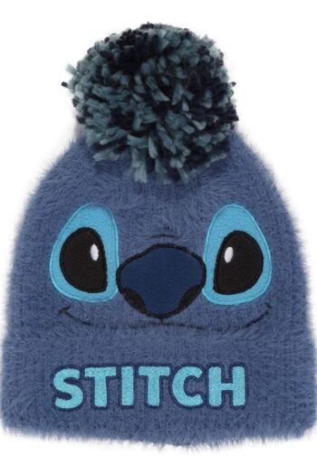 Lilo & Stitch Pom-Pom Beanie Stitch Fluffy