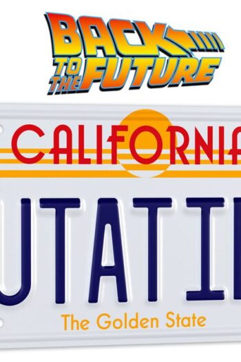 Back To The Future Replica 1/1 ´Outatime´ DeLorean License Plate