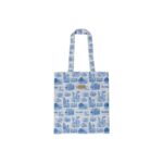 Whisper of the Heart Tote Bag Blue Nostalgia