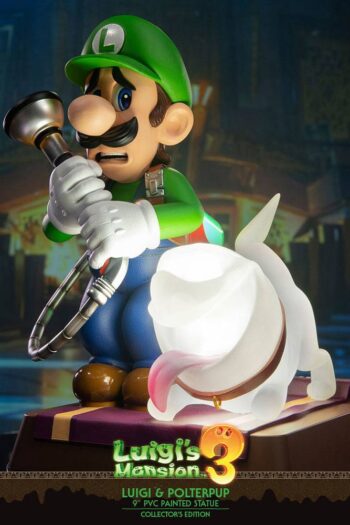 Luigi's Mansion 3 PVC Statue Luigi & Polterpup Collector's Edition 23 cm