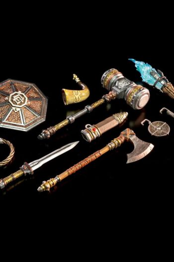 Mythic Legions: Rising Sons Action Figure Accessorys Dwarf Weapons
