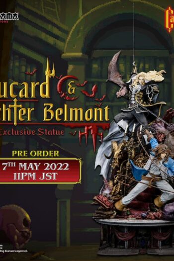 Castlevania: Symphony of the Night Elite Exclusive Statue 1/6 Alucard & Richter Belmont 91 cm