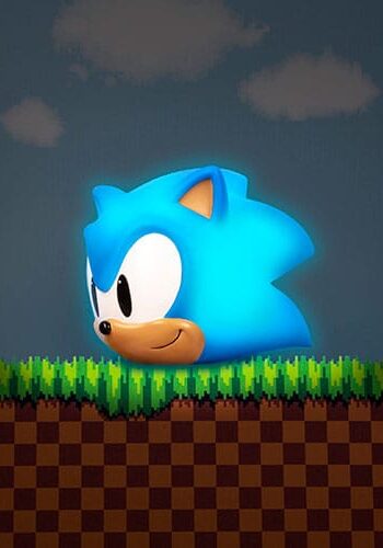 Sonic the Hedgehog Mood Light Sonic Head 12 cm