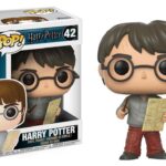 Harry Potter POP! Movies Vinyl Figure Harry Potter with Marauders Map 9 cm