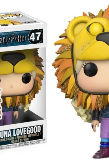 Harry Potter POP! Movies Vinyl Figure Luna Lovegood with Lion Head 9 cm