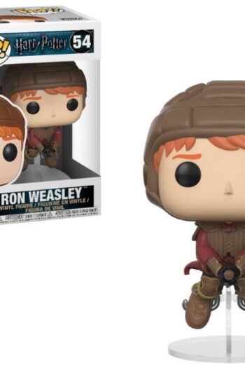 Harry Potter POP! Movies Vinyl Figure Ron on Broom 9 cm