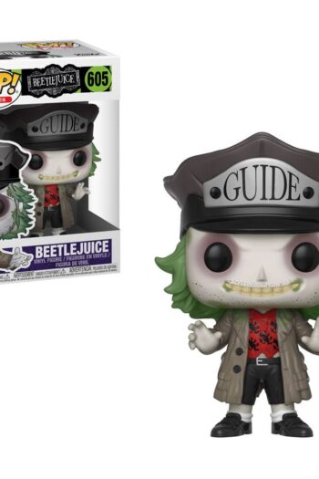 Beetlejuice POP! Horror Vinyl Figure Beetlejuice Guide Hat 9 cm