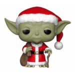 Star Wars POP! Vinyl Bobble-Head Holiday Santa Yoda 9 cm