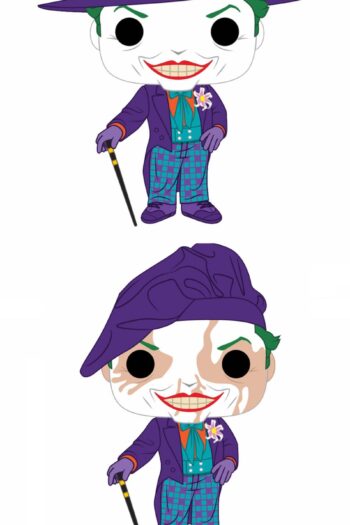 Batman 1989 POP! Heroes Figures Joker 9 cm Assortment (6)