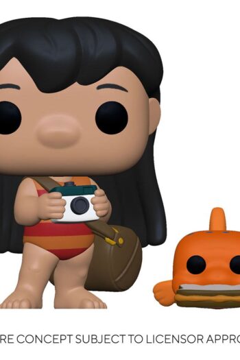 Lilo & Stitch POP! & Buddy Vinyl Figure Lilo w/Pudge 9 cm