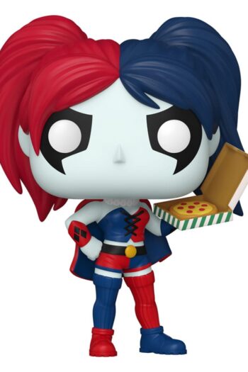 DC Comics: Harley Quinn Takeover POP! Heroes Vinyl Figure Harley with Pizza 9 cm