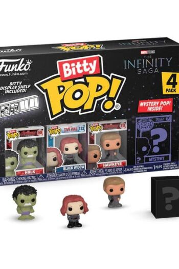Marvel Bitty POP! Vinyl Figure 4-Pack Hulk 2,5 cm