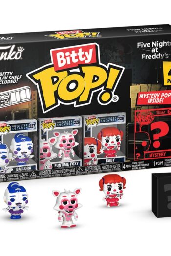 Five Nights at Freddy's Bitty POP! Vinyl Figure 4-Pack Ballora 2,5 cm