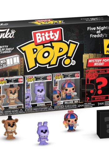 Five Nights at Freddy's Bitty POP! Vinyl Figure 4-Pack Freddy 2,5 cm