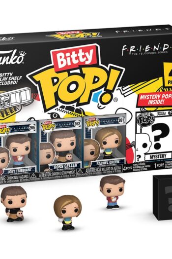 Friends Bitty POP! Vinyl Figure 4-Pack Joey 2,5 cm