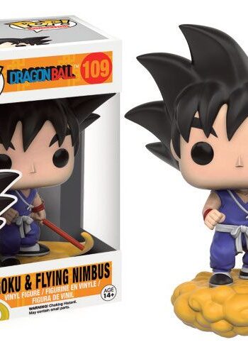 Dragon Ball Z POP! Animation Vinyl Figure Goku and Flying Nimbus 9 cm