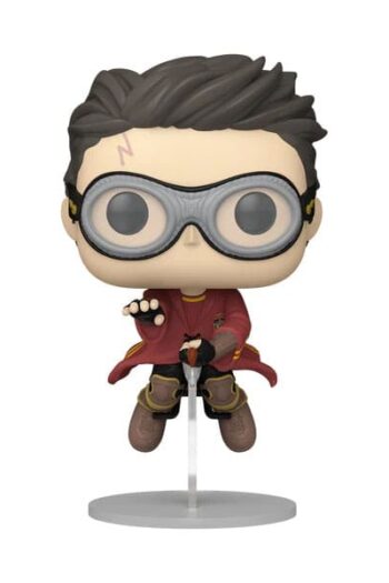 Harry Potter POP! Movies Vinyl Figure Harry w/Broom(Quidditch) 9 cm