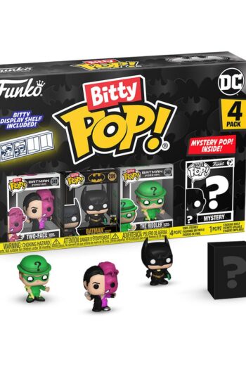 Batman 85th Anniversary Bitty POP! Vinyl Figure 4-Pack Two Face 2,5 cm