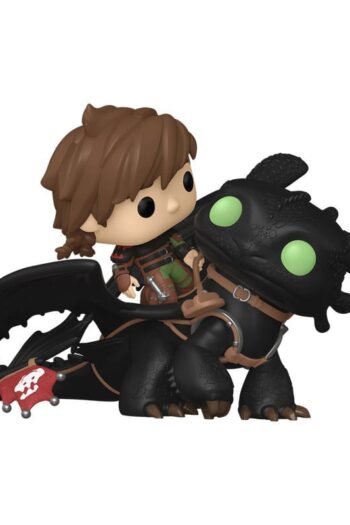 How to Train Your Dragon POP! Rides Deluxe Vinyl Hiccup w/Toothless 9 cm