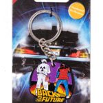 Back to the Future Metal Keychain Marty & Doc