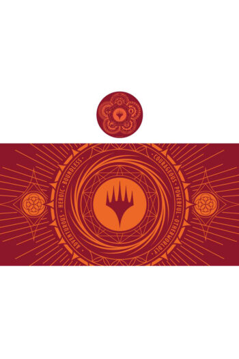 Magic the Gathering Desk Pad & Coaster Set Graphic