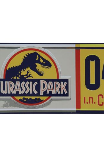 Jurassic Park Replica 1/1 Dennis Nedry License Plate