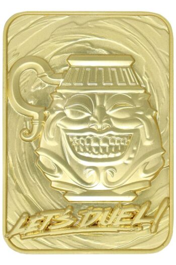 Yu-Gi-Oh! Replica Card Pot of Greed (gold plated)