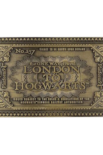 Harry Potter Replica Hogwarts Train Ticket Limited Edition