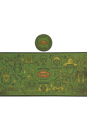 Lord of the Rings Desk Pad & Coaster Set