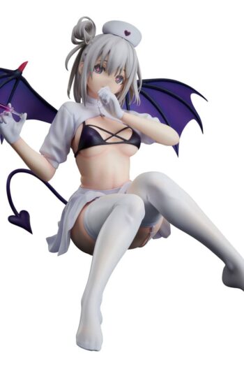 Azur Lane PVC Statue 1/4 Manchester: Midnight Devil in White 18 cm