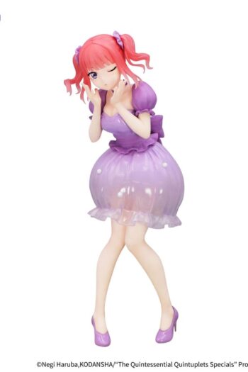 The Quintessential Quintuplets Trio-Try-iT PVC Statue Nakano Nino Pastel Dress Ver. 21 cm