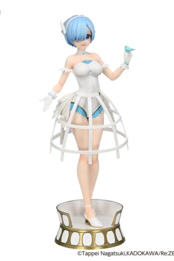 Re: Zero Exceed Creative PVC Statue Rem Cage Dress 22 cm