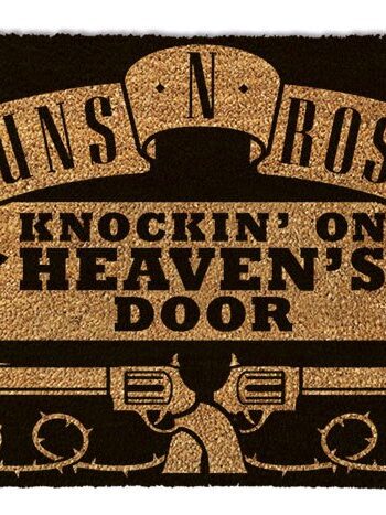 Guns N' Roses Doormat Knockin' On Heaven's Door 40 x 57 cm