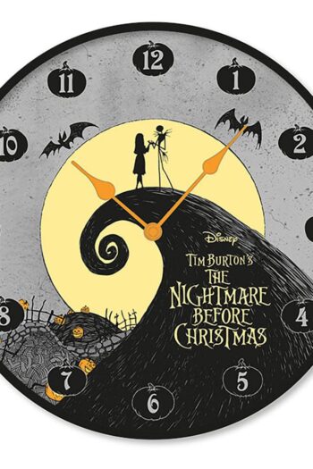 Nightmare Before Christmas Wall Clock Jack & Sally