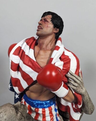 Rocky IV Statue 1/4 Rocky Balboa 48 cm by Hollywood Collectibles Group - immagine 3