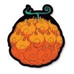 One Piece Pillows Mera Mera no Mi 45 cm