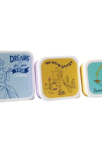 Disney: Princess Colour Pop Snack Box Set of 3