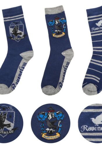 Harry Potter Socks 3-Pack Ravenclaw